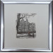 Zilverkleurig  kunststof 10x10 cm +6,00€